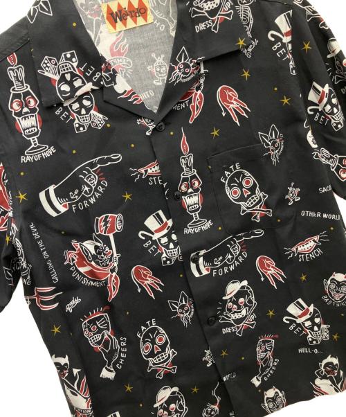 WEIRDO（ウィアード）WEIRDO (ウィアード) OLDISHINK TATTOO SS SHIRTS ブラック サイズ:Lの古着・服飾アイテム