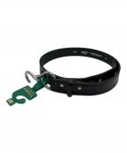 TORY LEATHERトリーレザー）の古着「Hoof Pick Belt」｜ブラック