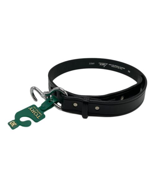 TORY LEATHER（トリーレザー）TORY LEATHER (トリーレザー) Hoof Pick Belt ブラックの古着・服飾アイテム