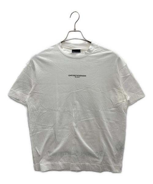 EMPORIO ARMANI（エンポリオ アルマーニ）EMPORIO ARMANI (エンポリオ アルマーニ) Tシャツ ホワイト サイズ:Mの古着・服飾アイテム