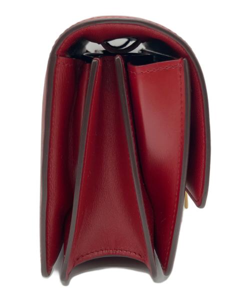 CELINE（セリーヌ）CELINE (セリーヌ) クラシックボックススモールショルダーバッグ レッドの古着・服飾アイテム