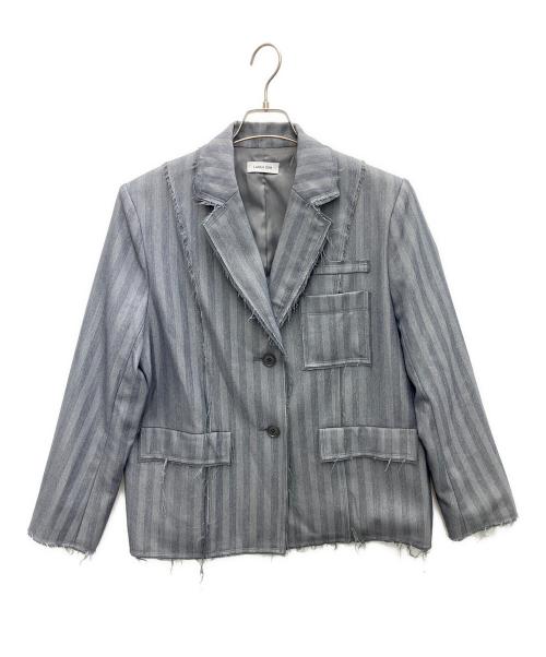LAGUA GEM（ラグアジェム）LAGUA GEM (ラグアジェム) テーラードジャケット グレー サイズ:Freeの古着・服飾アイテム