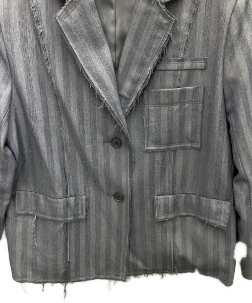 LAGUA GEM（ラグアジェム）LAGUA GEM (ラグアジェム) テーラードジャケット グレー サイズ:Freeの古着・服飾アイテム