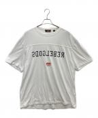 SUPREME×UNDERCOVERシュプリーム×アンダーカバー）の古着「REBELGOODS FOOTBALL TEE」｜ホワイト