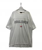 SUPREME×UNDERCOVERシュプリーム×アンダーカバー）の古着「REBELGOODS FOOTBALL TEE」｜ホワイト