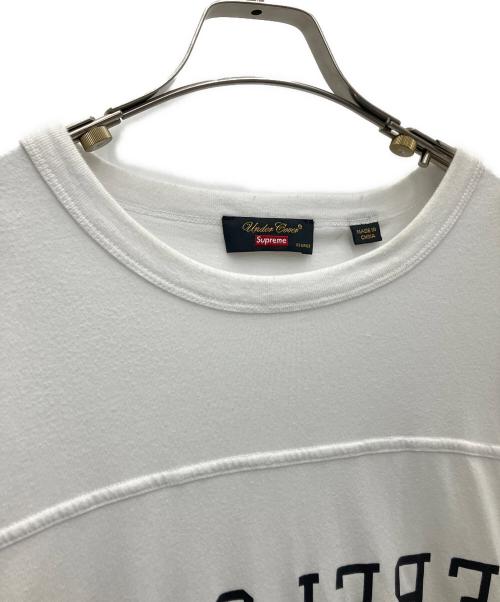 SUPREME（シュプリーム）Supreme (シュプリーム) UNDERCOVER (アンダーカバー) REBELGOODS FOOTBALL TEE ホワイト サイズ:XLの古着・服飾アイテム