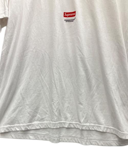 SUPREME（シュプリーム）SUPREME (シュプリーム) UNDERCOVER (アンダーカバー) REBELGOODS FOOTBALL TEE ホワイト サイズ:XLの古着・服飾アイテム