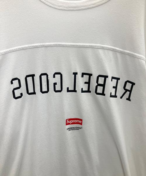SUPREME（シュプリーム）Supreme (シュプリーム) UNDERCOVER (アンダーカバー) REBELGOODS FOOTBALL TEE ホワイト サイズ:XLの古着・服飾アイテム