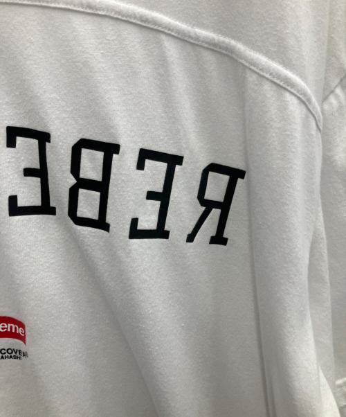 SUPREME（シュプリーム）Supreme (シュプリーム) UNDERCOVER (アンダーカバー) REBELGOODS FOOTBALL TEE ホワイト サイズ:XLの古着・服飾アイテム