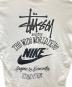 中古・古着 NIKE (ナイキ) stussy (ステューシー) 半袖カットソー ホワイト サイズ:M：8000円
