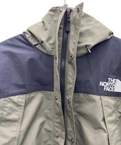 THE NORTH FACE（ザ ノース フェイス）THE NORTH FACE (ザ ノース フェイス) マウンテンライトジャケット カーキ×ブラック サイズ:Mの古着・服飾アイテム