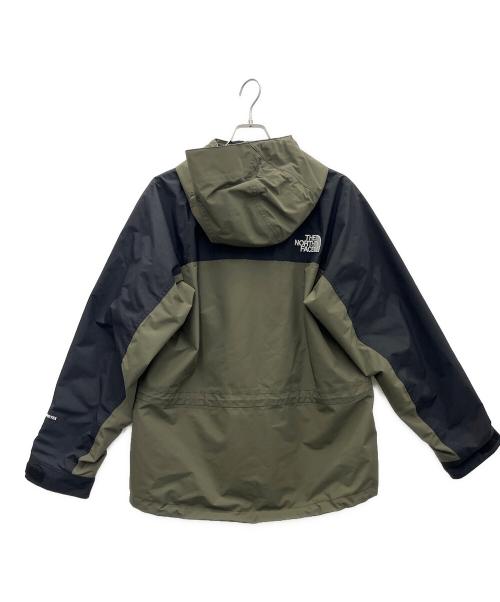 THE NORTH FACE（ザ ノース フェイス）THE NORTH FACE (ザ ノース フェイス) マウンテンライトジャケット カーキ×ブラック サイズ:Mの古着・服飾アイテム
