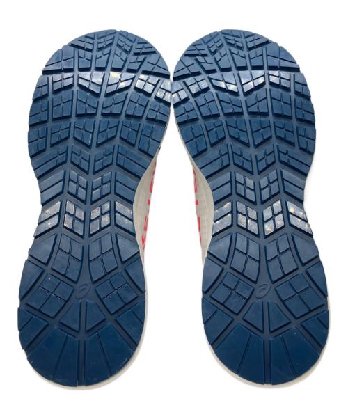 asics（アシックス）asics (アシックス) 安全靴 ホワイト×ブルー サイズ:26.5の古着・服飾アイテム