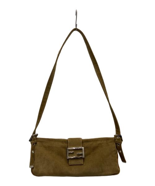 FENDI（フェンディ）FENDI (フェンディ) ショルダーバッグ ブラウンの古着・服飾アイテム