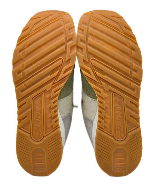 NEW BALANCE（ニューバランス）NEW BALANCE (ニューバランス) end. (エンド) 1500 Rainbow Eucalyptus グレー×ピンク サイズ:UK 9の古着・服飾アイテム