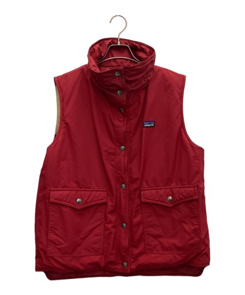 Patagonia（パタゴニア）Patagonia (パタゴニア) リバーシブルベスト レッド×ベージュ サイズ:XLの古着・服飾アイテム