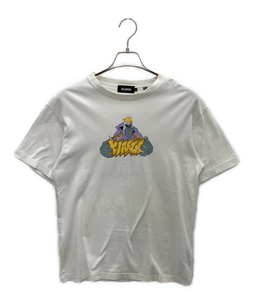 X-LARGE（エクストララージ）X-LARGE (エクストララージ) Tシャツ ホワイト サイズ:Mの古着・服飾アイテム