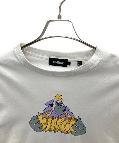 X-LARGE（エクストララージ）X-LARGE (エクストララージ) Tシャツ ホワイト サイズ:Mの古着・服飾アイテム