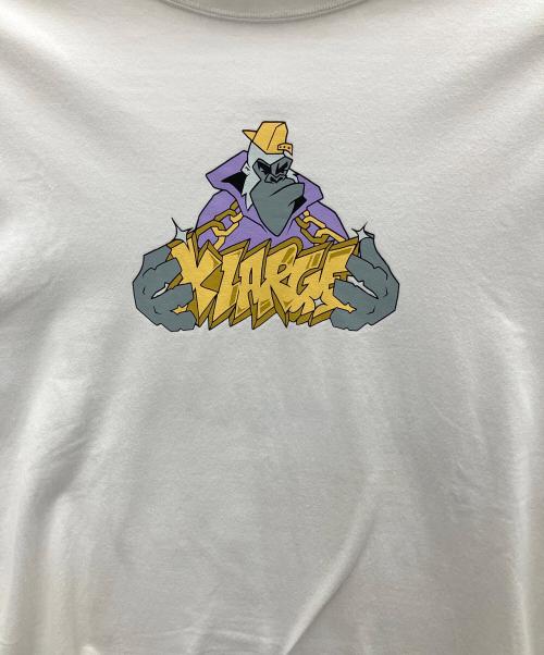 X-LARGE（エクストララージ）X-LARGE (エクストララージ) Tシャツ ホワイト サイズ:Mの古着・服飾アイテム