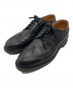 G.H.BASSジーエイチバス）の古着「ウィングチップシューズ」｜ブラック