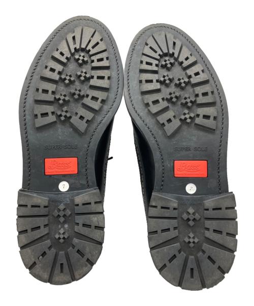 G.H.BASS（ジーエイチバス）G.H.BASS (ジーエイチバス) ウィングチップシューズ ブラック サイズ:7の古着・服飾アイテム