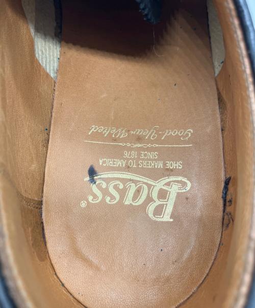 G.H.BASS（ジーエイチバス）G.H.BASS (ジーエイチバス) ウィングチップシューズ ブラック サイズ:7の古着・服飾アイテム