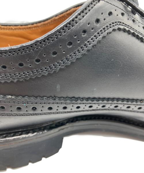 G.H.BASS（ジーエイチバス）G.H.BASS (ジーエイチバス) ウィングチップシューズ ブラック サイズ:7の古着・服飾アイテム