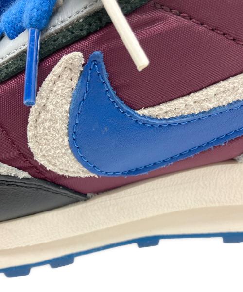 NIKE（ナイキ）NIKE (ナイキ) sacai (サカイ) UNDERCOVER (アンダーカバー) LD Waffle Night Maroon/Pale Ivory-Ground Grey-Team Royal ブルー×パープル サイズ:25cmの古着・服飾アイテム