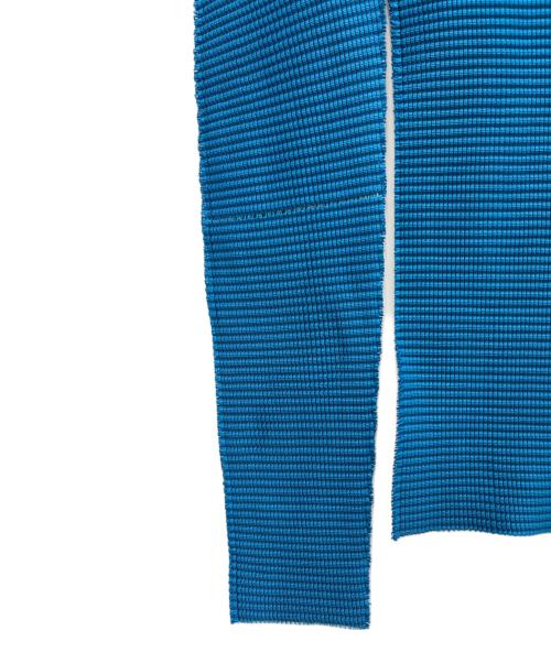 me ISSEY MIYAKE（ミーイッセイ ミヤケ）me ISSEY MIYAKE (ミーイッセイ ミヤケ) 長袖カットソー ブルー サイズ:FREEの古着・服飾アイテム
