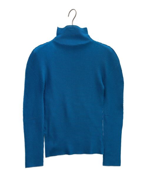 me ISSEY MIYAKE（ミーイッセイ ミヤケ）me ISSEY MIYAKE (ミーイッセイ ミヤケ) 長袖カットソー ブルー サイズ:FREEの古着・服飾アイテム