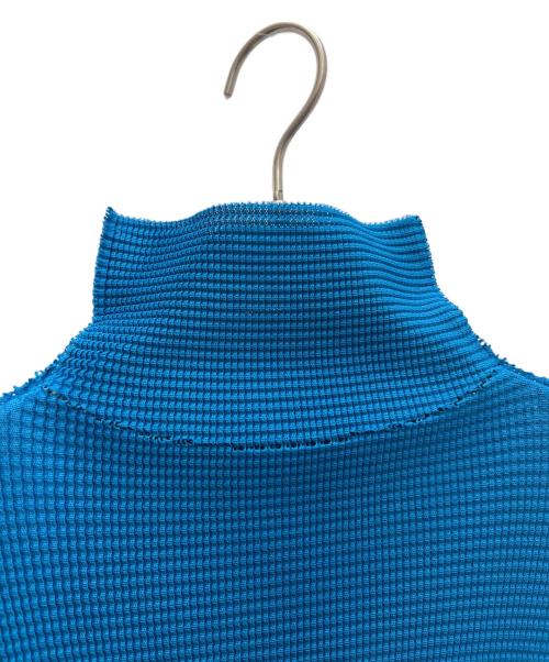 me ISSEY MIYAKE（ミーイッセイ ミヤケ）me ISSEY MIYAKE (ミーイッセイ ミヤケ) 長袖カットソー ブルー サイズ:FREEの古着・服飾アイテム