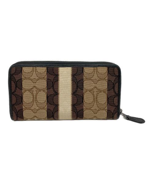 COACH（コーチ）COACH (コーチ) 長財布 ブラウンの古着・服飾アイテム