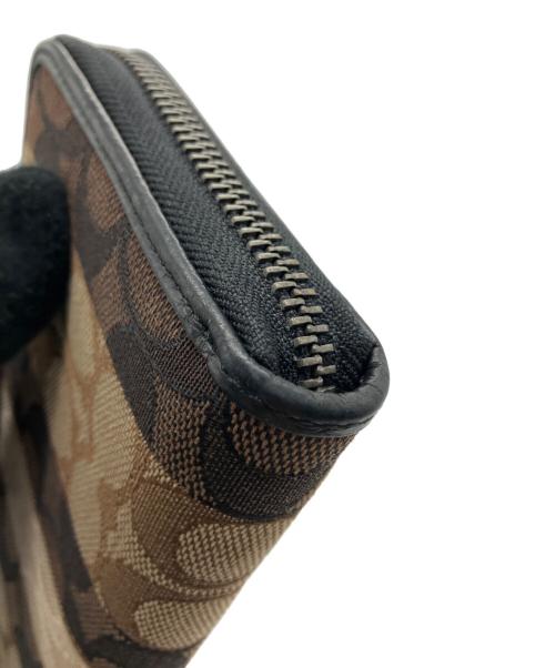 COACH（コーチ）COACH (コーチ) 長財布 ブラウンの古着・服飾アイテム