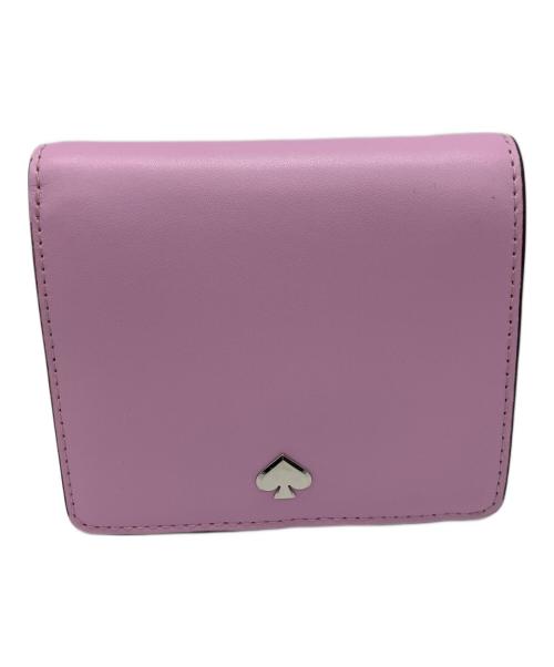 Kate Spade（ケイトスペード）Kate Spade (ケイトスペード) 2つ折り財布 バイオレットの古着・服飾アイテム