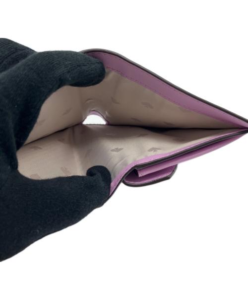 Kate Spade（ケイトスペード）Kate Spade (ケイトスペード) 2つ折り財布 バイオレットの古着・服飾アイテム
