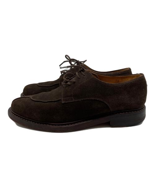 Jalan Sriwijaya（ジャランスリウァヤ）Jalan Sriwijaya (ジャランスリウァヤ) スウェードシューズ ブラウン サイズ:7　1/2の古着・服飾アイテム