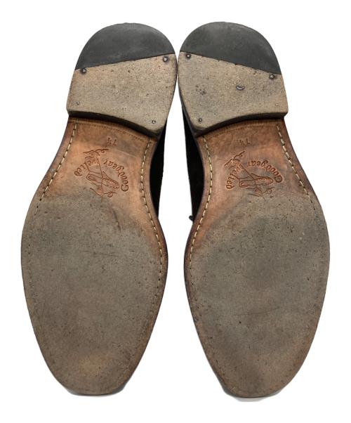 Jalan Sriwijaya（ジャランスリウァヤ）Jalan Sriwijaya (ジャランスリウァヤ) スウェードシューズ ブラウン サイズ:7　1/2の古着・服飾アイテム