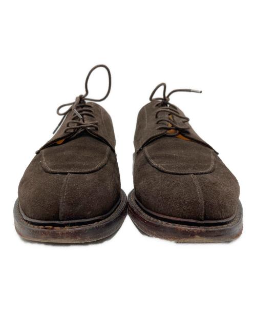 Jalan Sriwijaya（ジャランスリウァヤ）Jalan Sriwijaya (ジャランスリウァヤ) スウェードシューズ ブラウン サイズ:7　1/2の古着・服飾アイテム