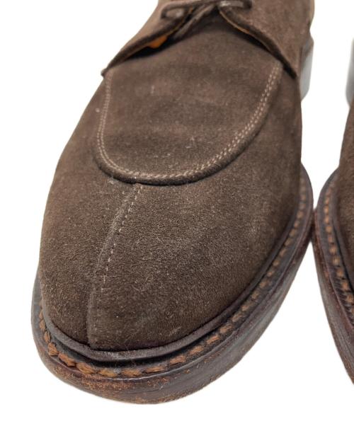 Jalan Sriwijaya（ジャランスリウァヤ）Jalan Sriwijaya (ジャランスリウァヤ) スウェードシューズ ブラウン サイズ:7　1/2の古着・服飾アイテム