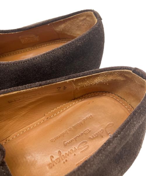 Jalan Sriwijaya（ジャランスリウァヤ）Jalan Sriwijaya (ジャランスリウァヤ) スウェードシューズ ブラウン サイズ:7　1/2の古着・服飾アイテム