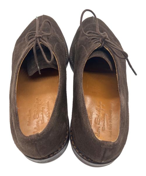 Jalan Sriwijaya（ジャランスリウァヤ）Jalan Sriwijaya (ジャランスリウァヤ) スウェードシューズ ブラウン サイズ:7　1/2の古着・服飾アイテム