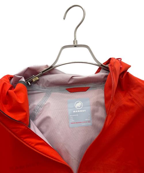 MAMMUT（マムート）MAMMUT (マムート) Masao Light HS Hooded Jacket レッド サイズ:XLの古着・服飾アイテム