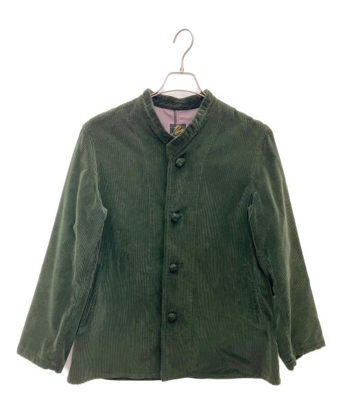 Needles（ニードルズ）Needles (ニードルズ) Oriental Button Stand Collar Coverall グリーン サイズ:Sの古着・服飾アイテム