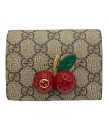 GUCCI（グッチ）の古着「2つ折り財布」｜ブラウン