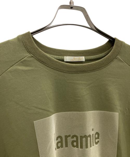 Hymn LIPA（ヒムリパ）Hymn LIPA (ヒムリパ) 半袖Tシャツ オリーブ サイズ:SIZE Freeの古着・服飾アイテム