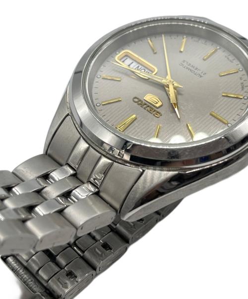 SEIKO（セイコー）SEIKO (セイコー) セイコー5 自動巻き腕時計 シルバーの古着・服飾アイテム