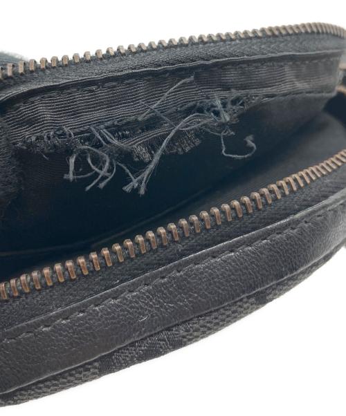 GUCCI（グッチ）GUCCI (グッチ) GGキャンバス ショルダーポーチ ブラックの古着・服飾アイテム