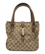 GUCCIグッチ）の古着「GGキャンバス ニュージャッキー」｜ブラウン