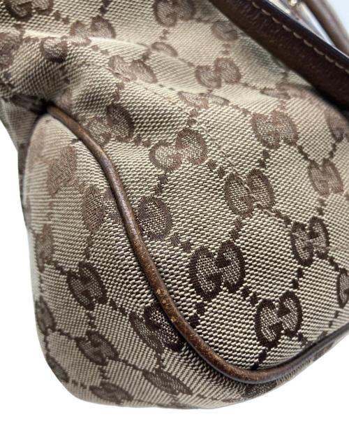 GUCCI（グッチ）GUCCI (グッチ) GGキャンバス ニュージャッキー ブラウンの古着・服飾アイテム