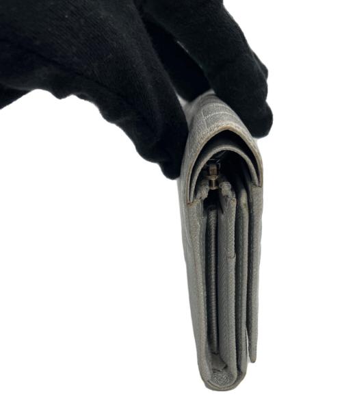 BURBERRY（バーバリー）BURBERRY (バーバリー) 3つ折り財布 シルバーの古着・服飾アイテム